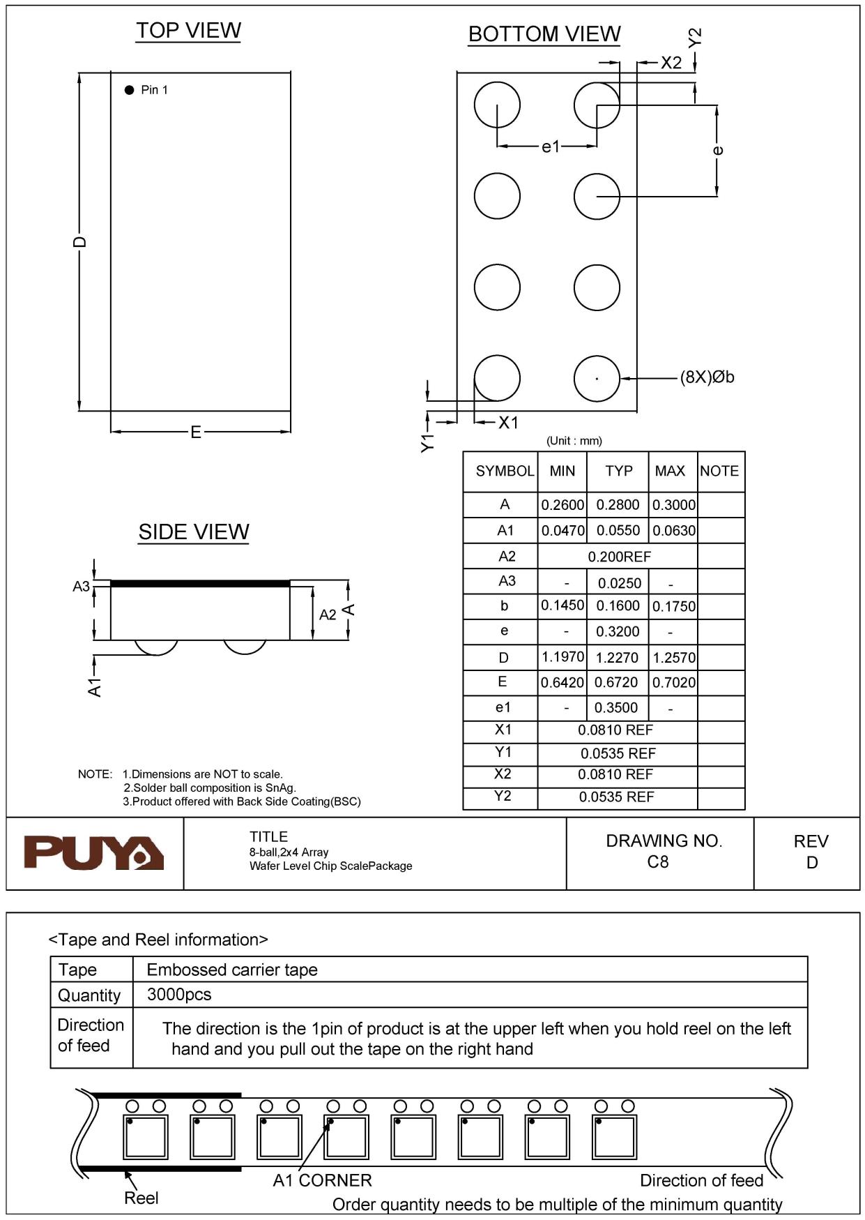 PUYA P25Q40UJ-C8H-IR for sale