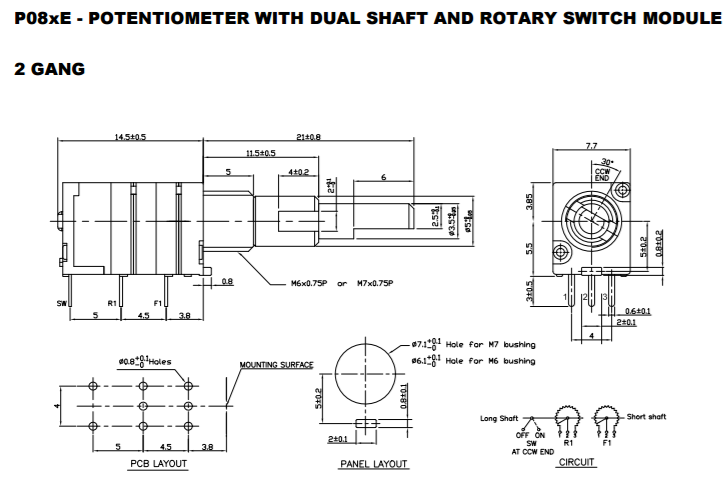 TT Electronics P084E-7CBR10K for sale