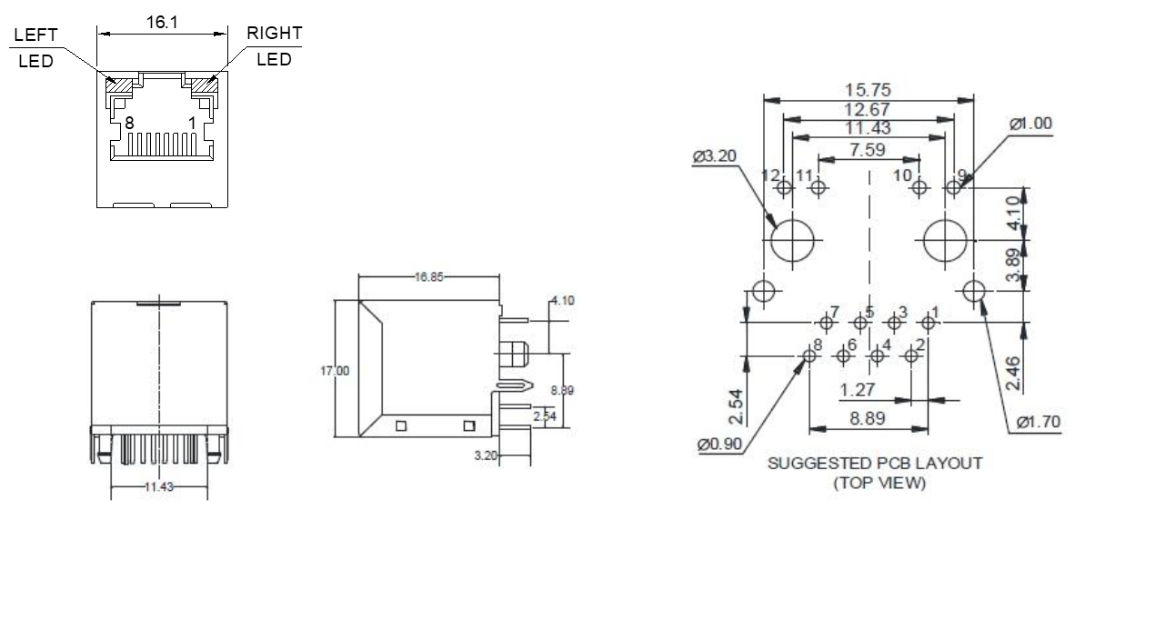 ABRACON ARJ11G-MASA-A-B-ELT2 for sale
