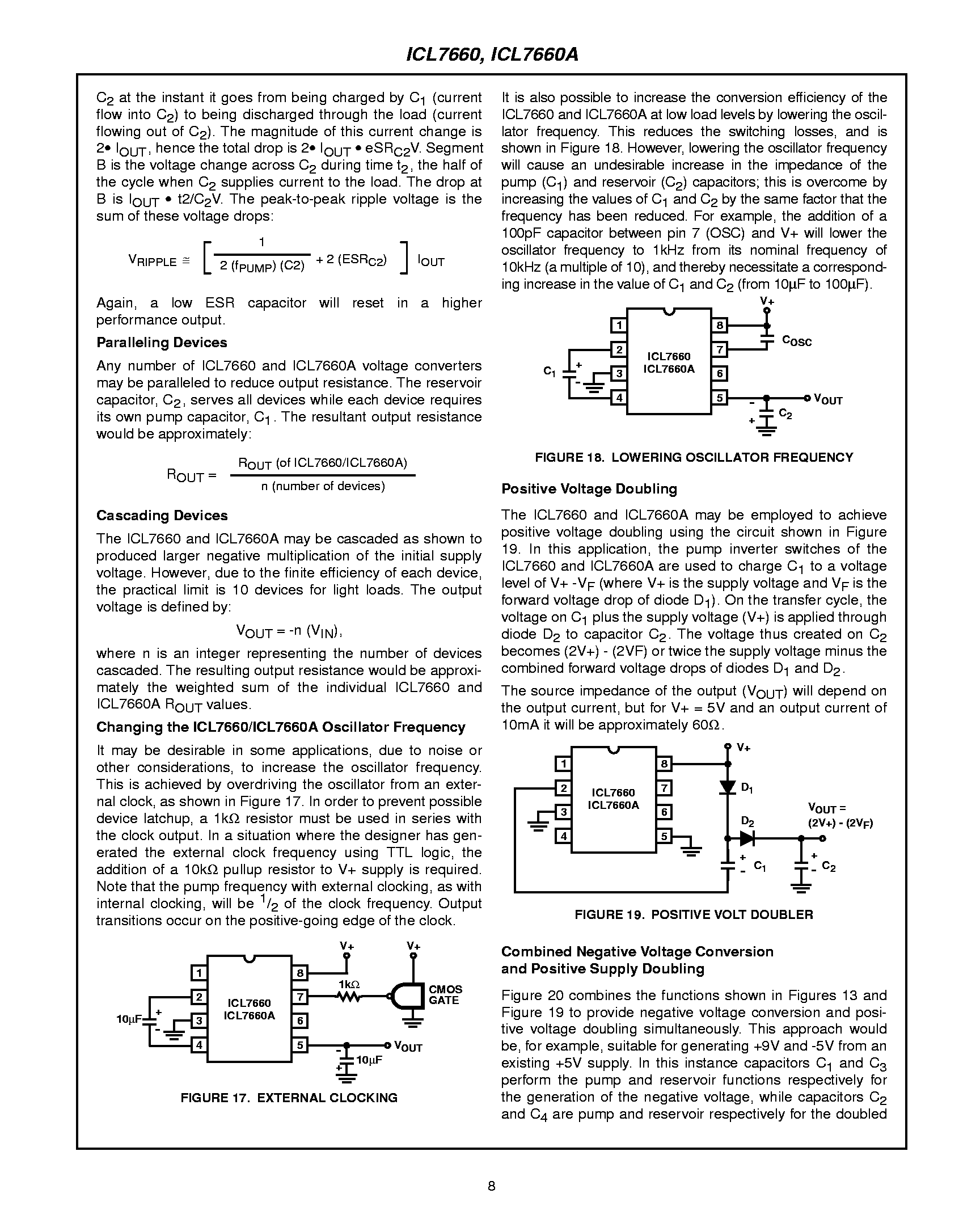 Rochester Electronics ICL7660MTV/883B for sale