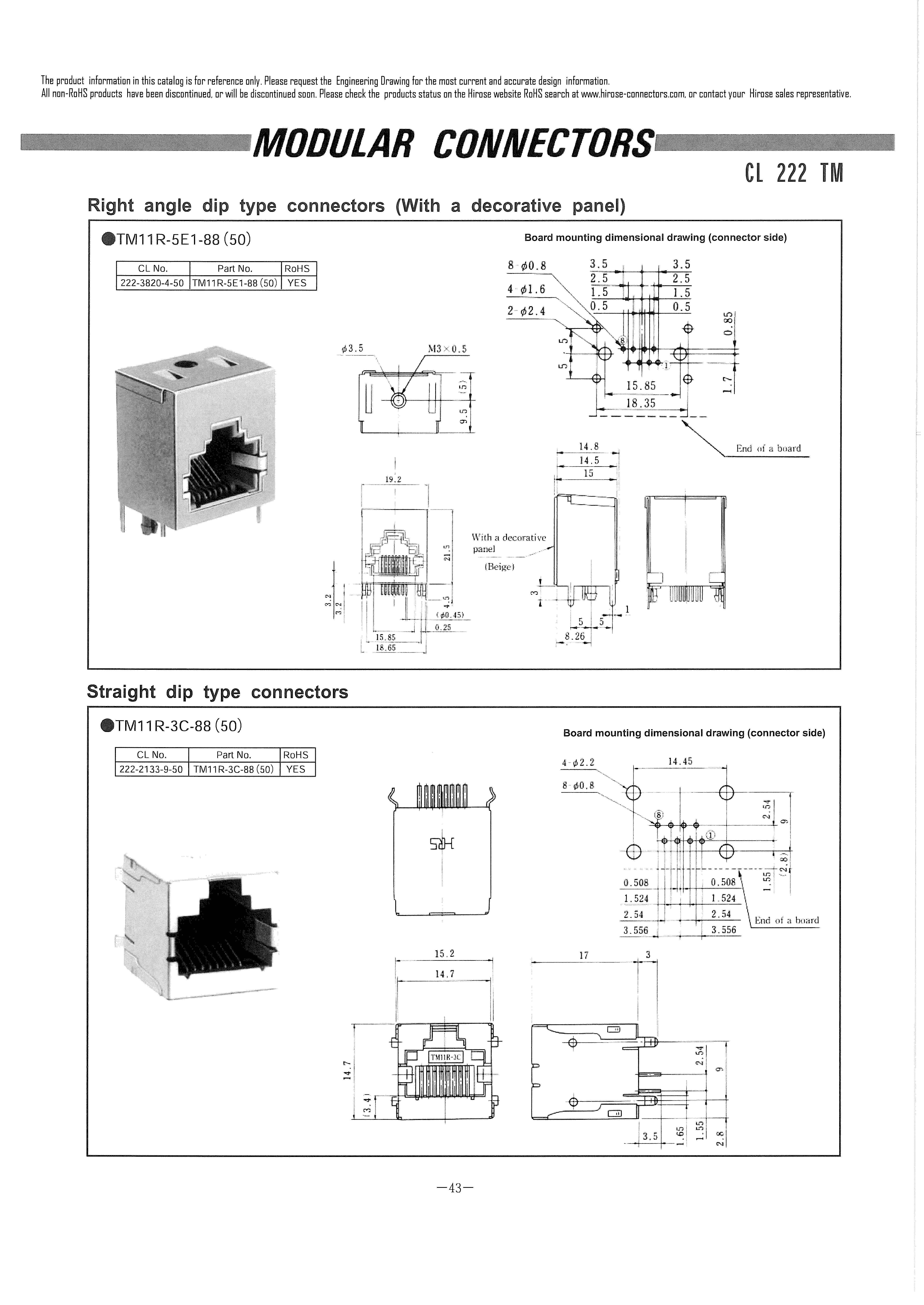 HRS TM11R-5L-3232(40) for sale
