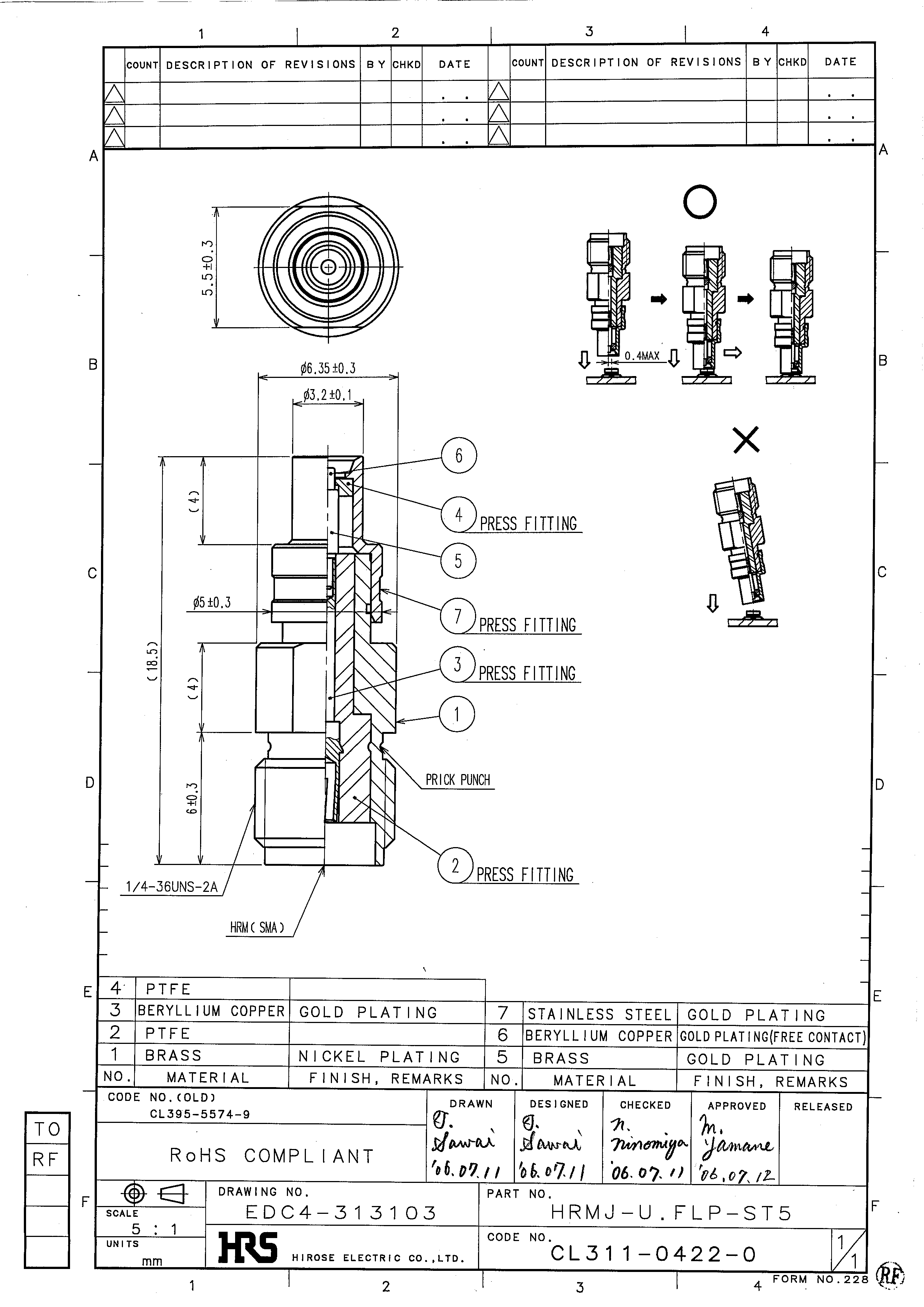 HRS HRMJ-U.FLP-ST5 for sale