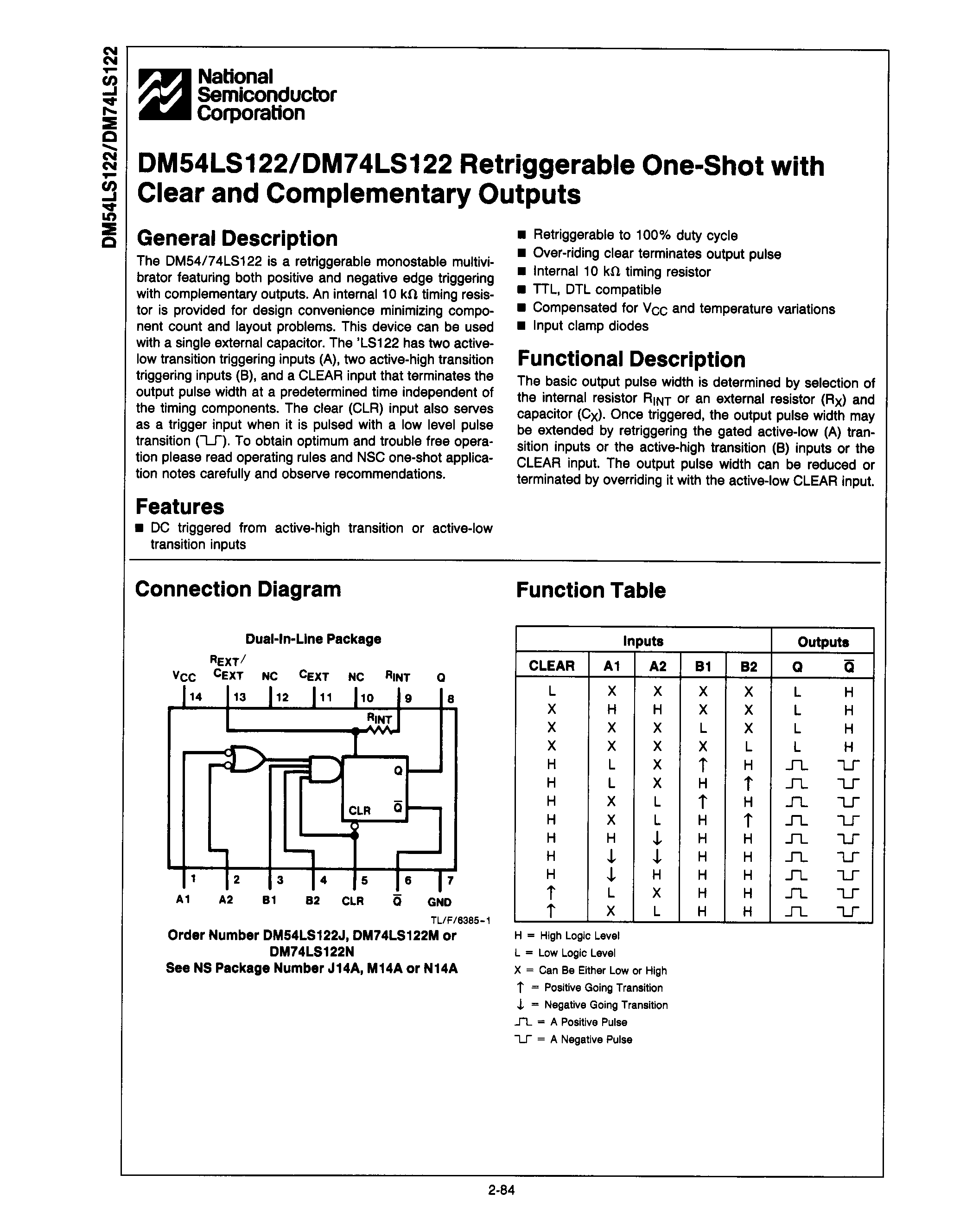 Rochester Electronics DM54LS122J/B for sale