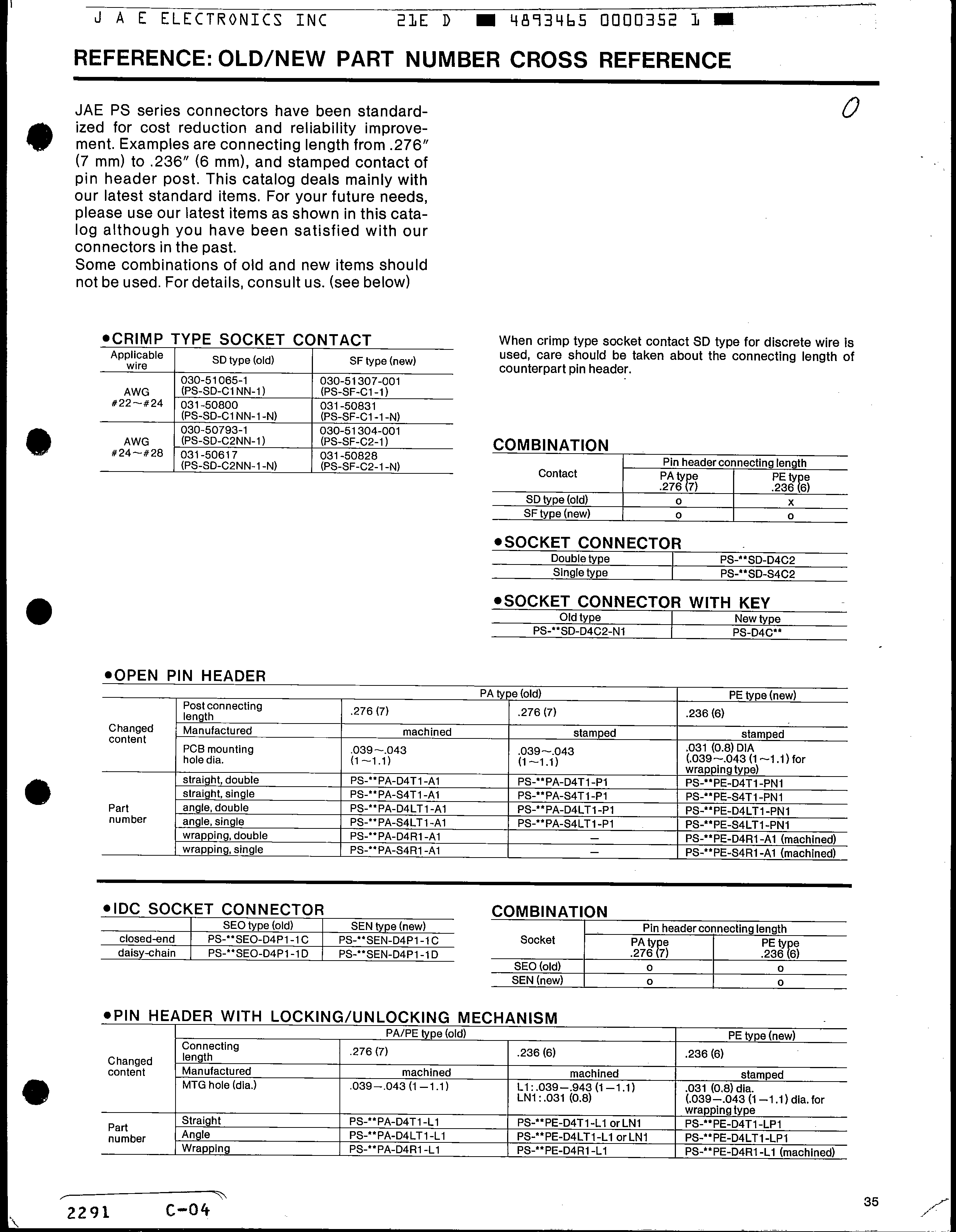 JAE Electronics 030-51307-001 for sale