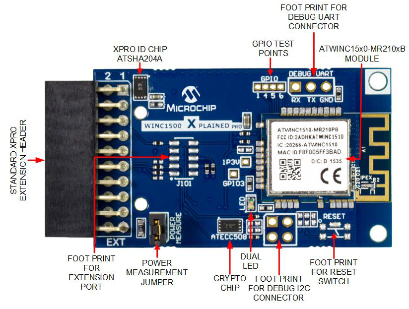 MICROCHIP ATWINC1500-XSTK for sale