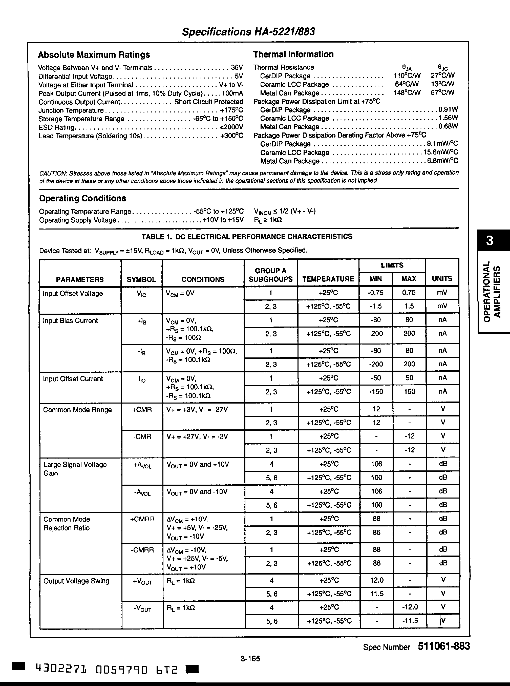 Rochester Electronics HA7-5221/R for sale