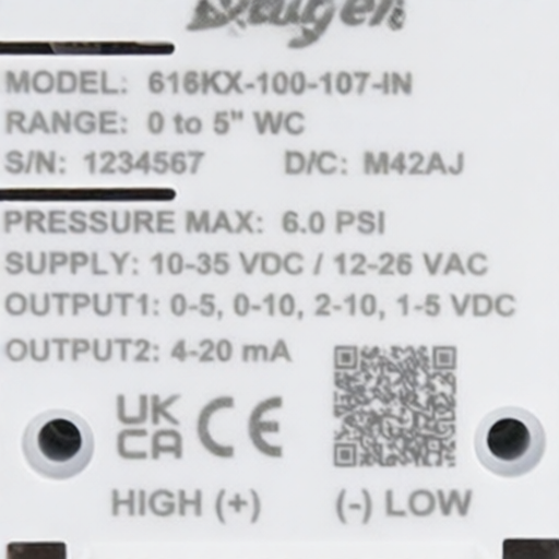 Dwyer 616KX-200-212-IN for sale