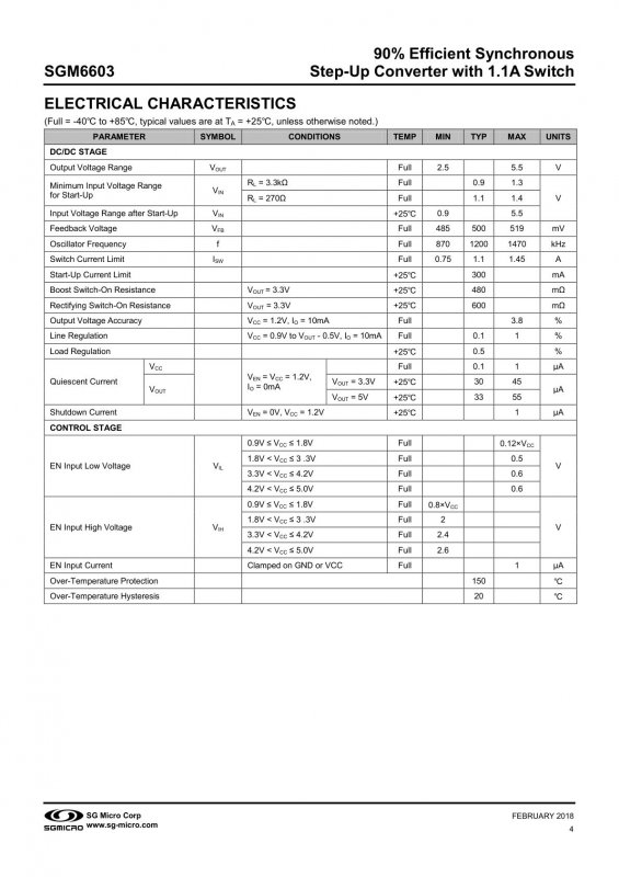 SGMICRO SGM6603-5.0YN6G/TR index 4