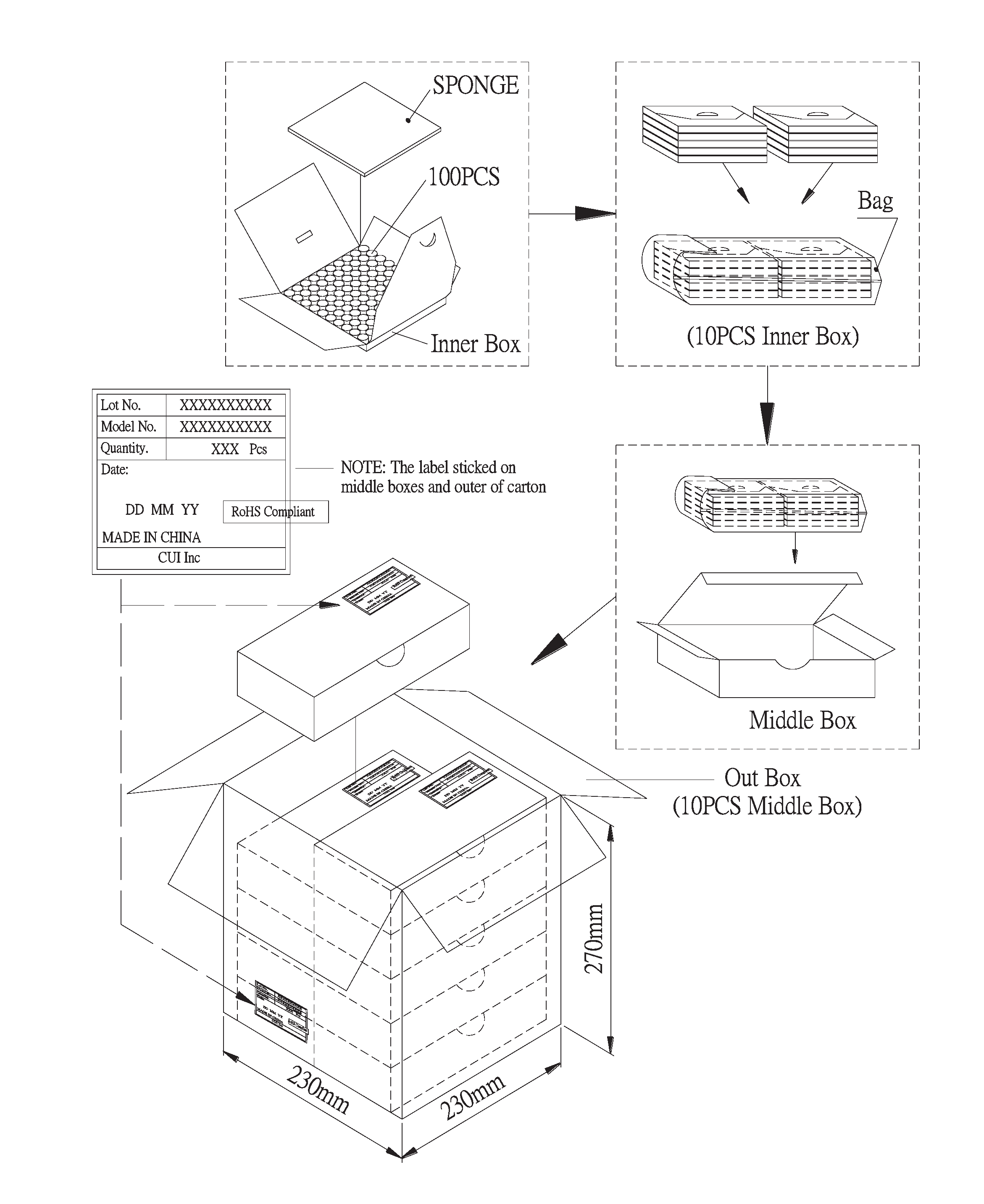 CUI CMC-6018-38P for sale