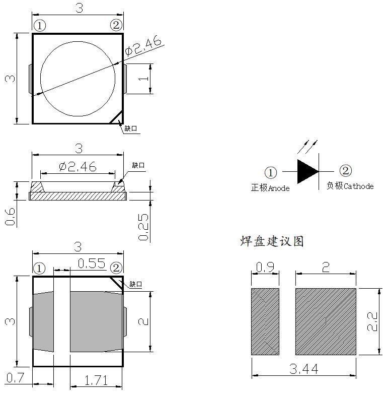 JNJOPTO JNJ-V-3030CW-850100-S-Q2 for sale
