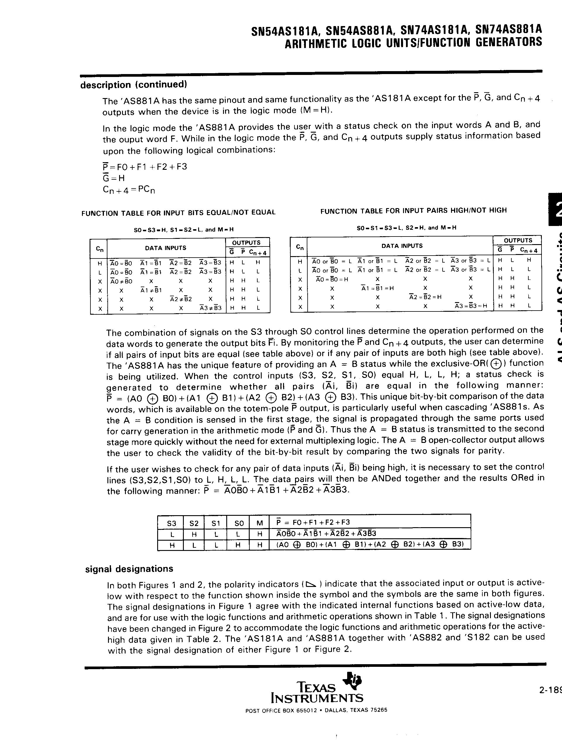 Rochester Electronics 74AS881ANT for sale