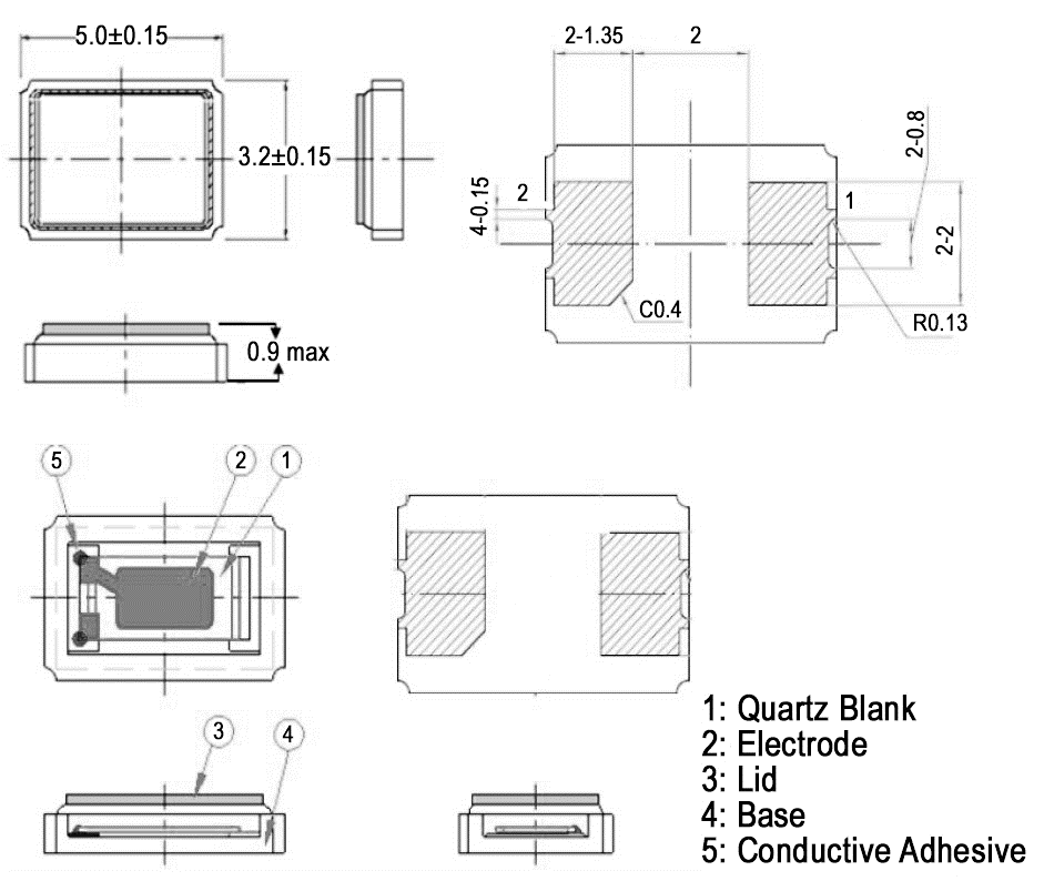 Raltron H130SA-8.000-8-50150-EXT2-TR for sale