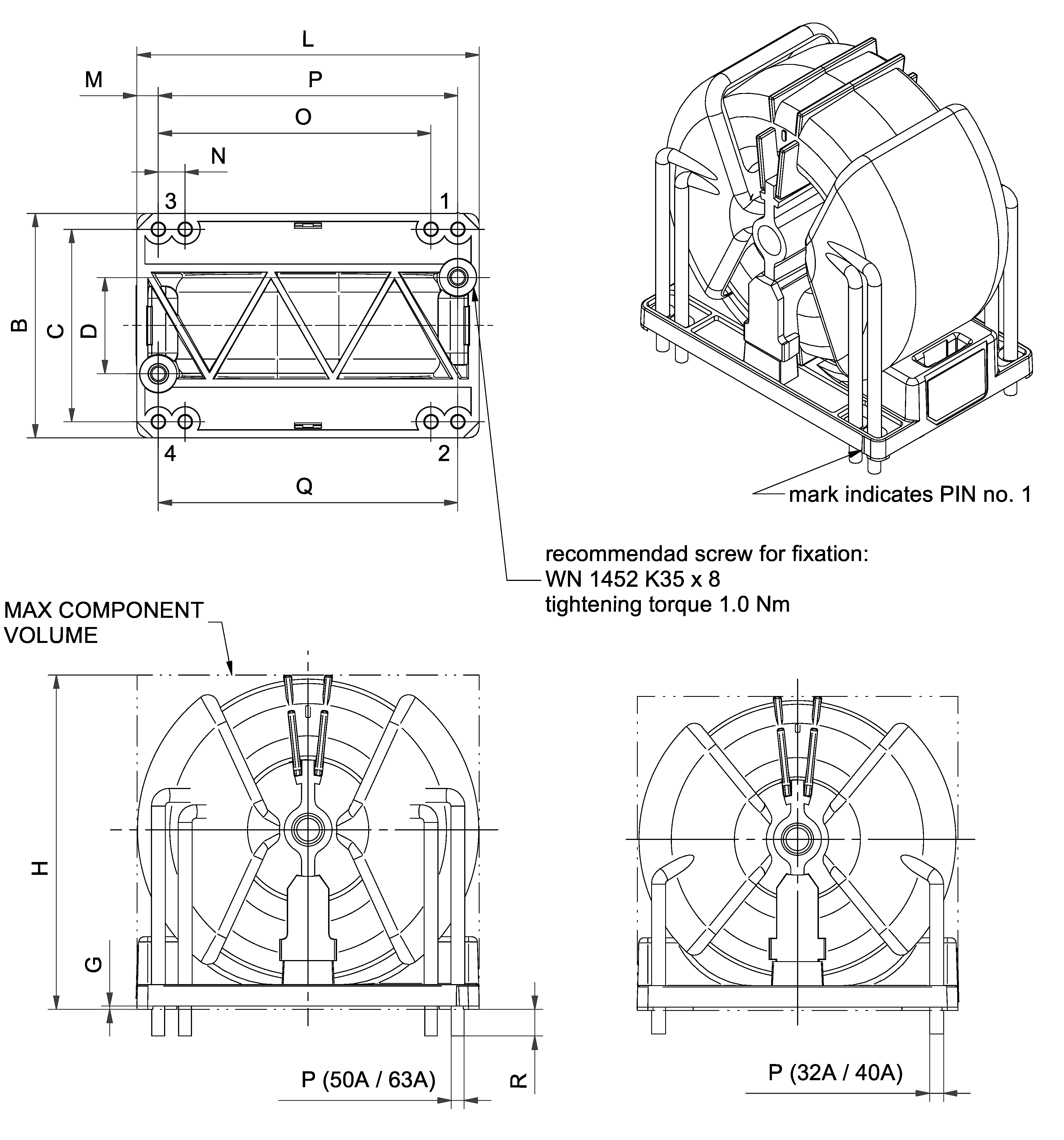 TE / Schaffner RT8532-16-3M0 for sale