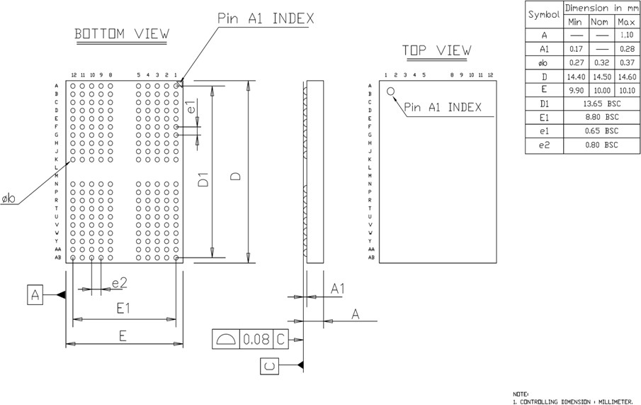 Alliance Memory AS4C64M32MD4-062BAN for sale