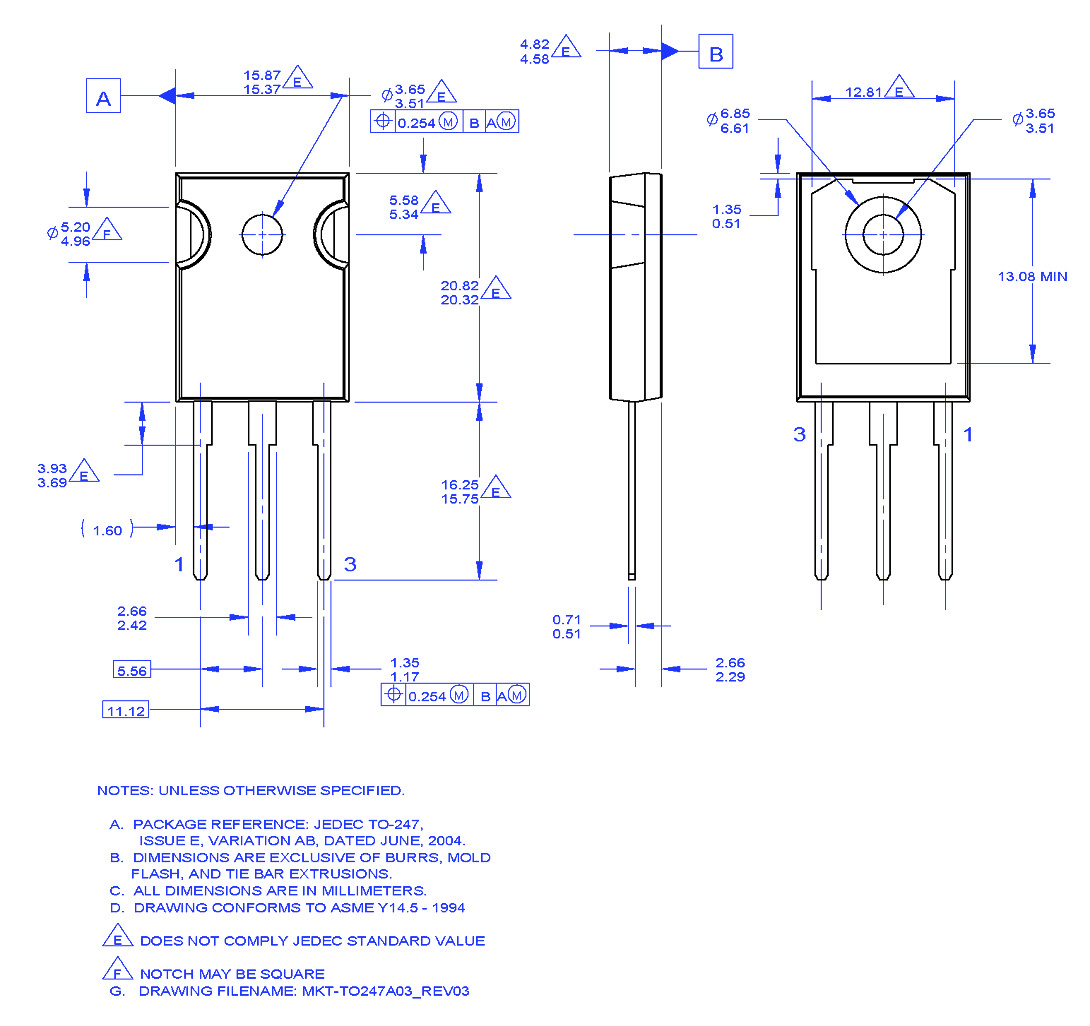 onsemi FGH20N60SFDTU-F085 for sale