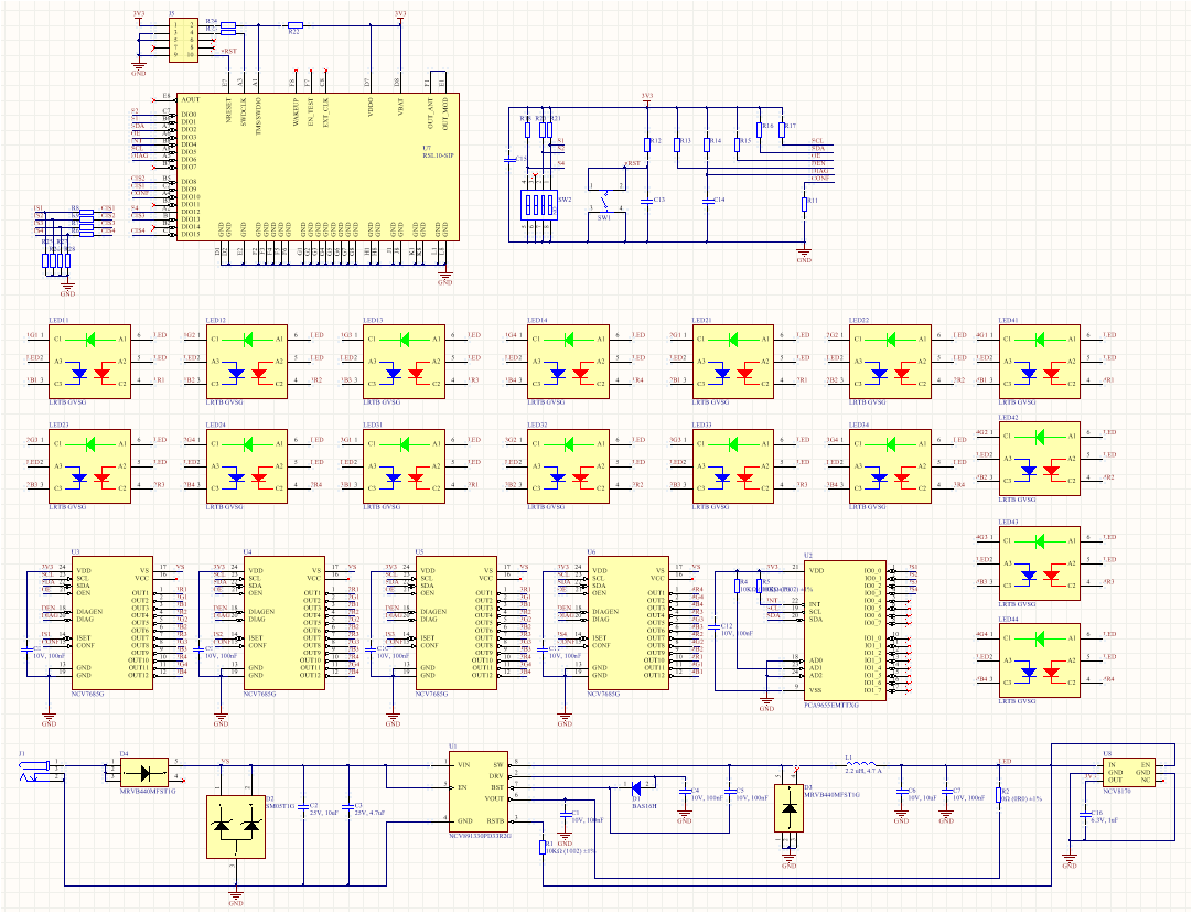 onsemi SECO-NCV7685RGB-GEVB for sale