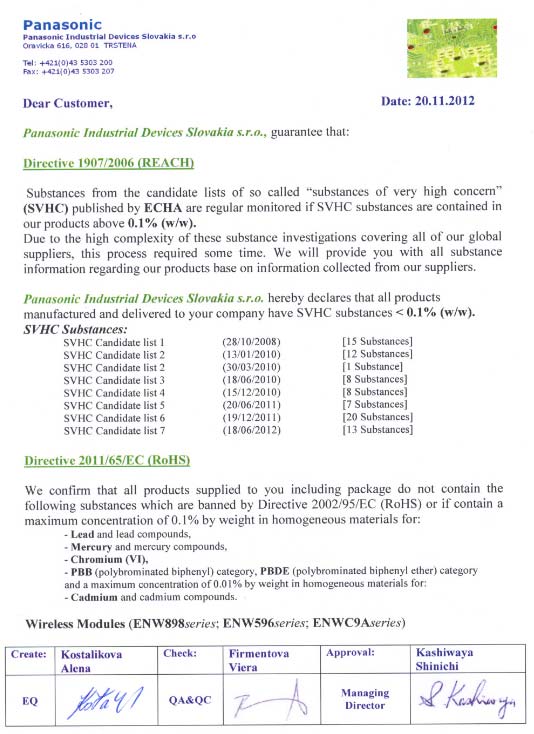 PANASONIC ENW-89835A1KF for sale