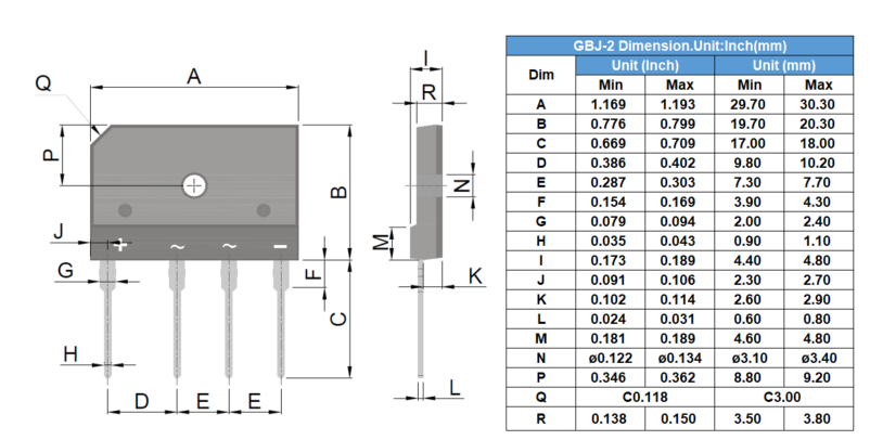 PANJIT GBJ1010_T0_00601 for sale