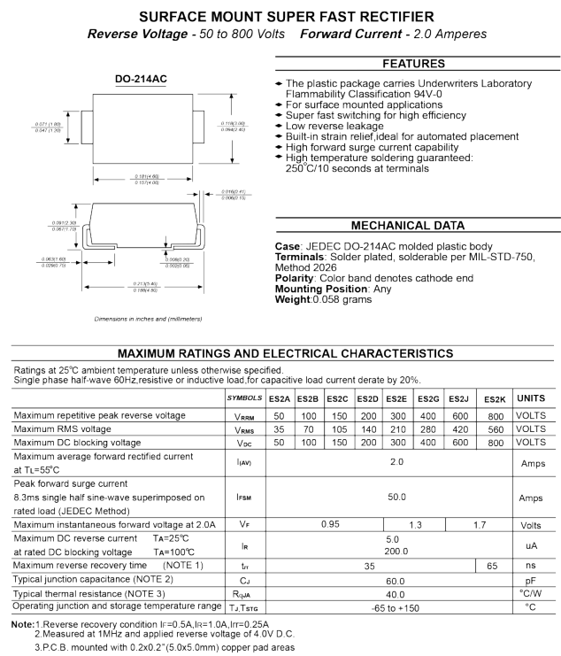 SEP ES2J(SMA) for sale