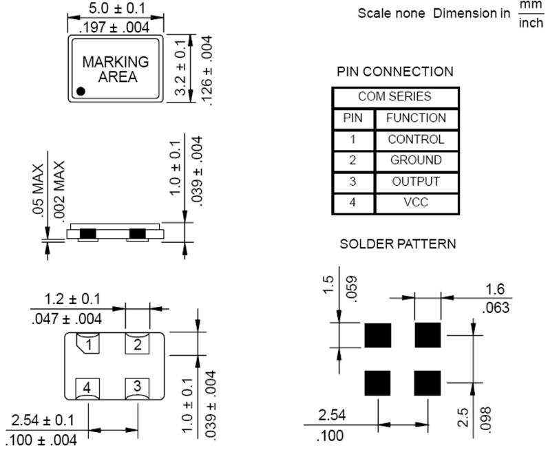 Raltron COM23025-25.000-EXT-T-TR-REVC for sale