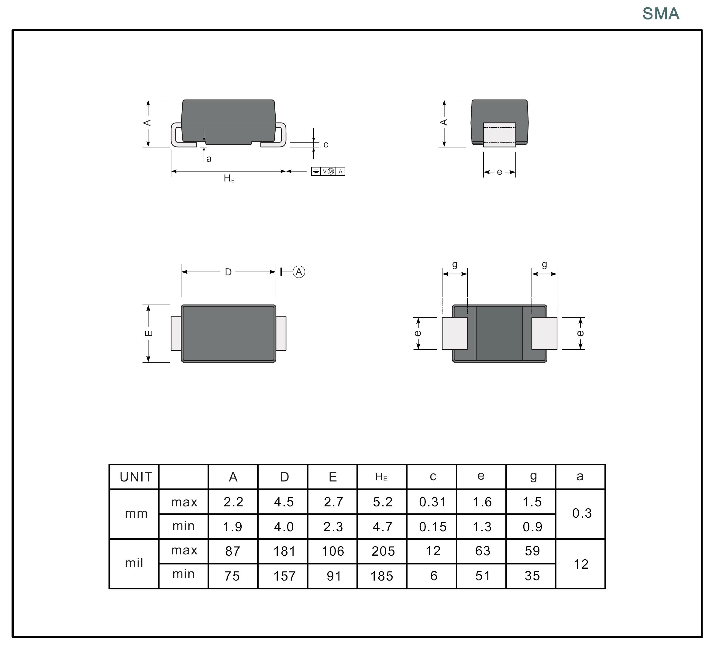 BLUE ROCKET SMAJ5.0CA-100CA for sale