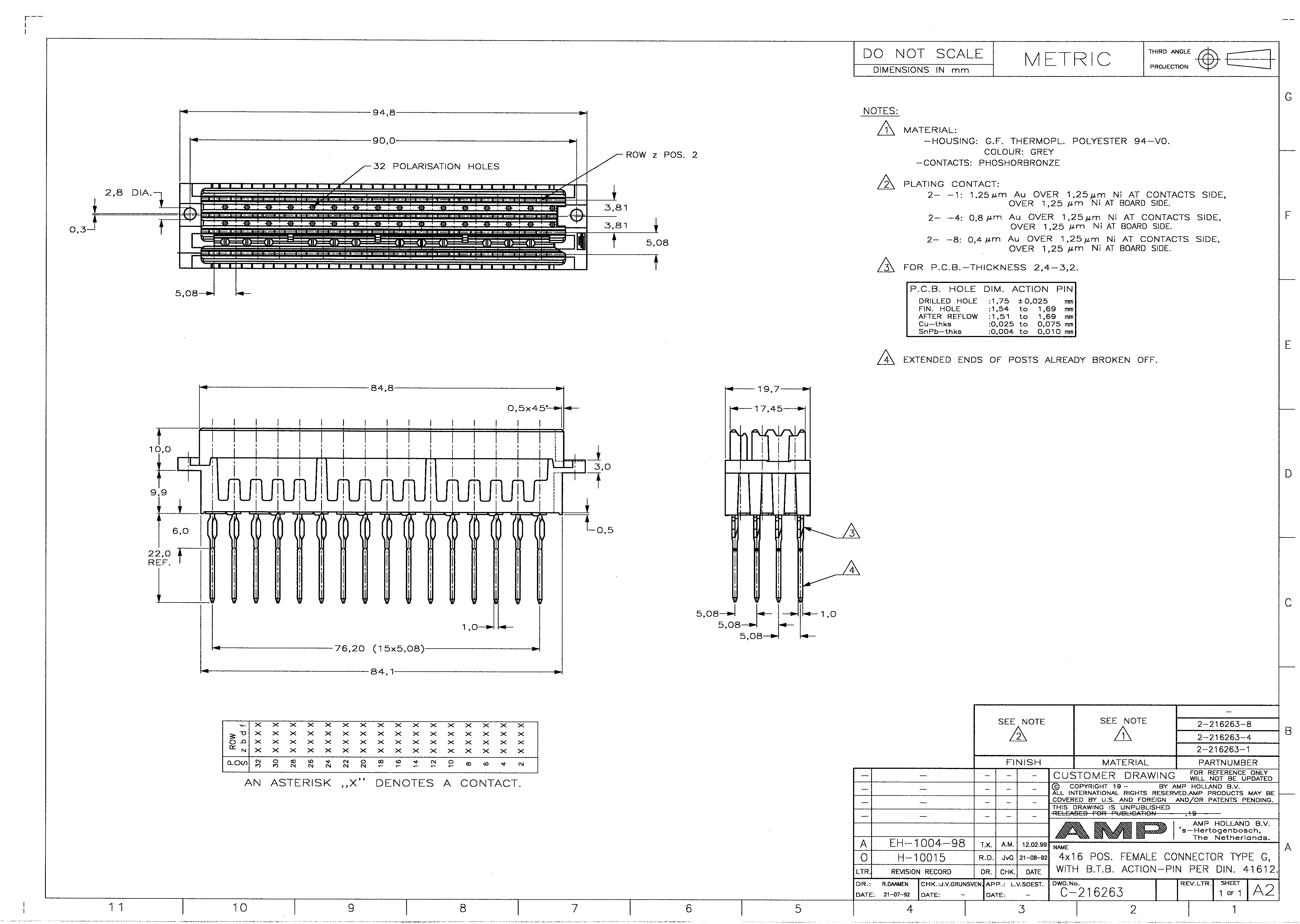 TE Connectivity 2-216263-1 for sale