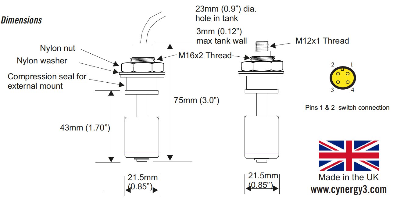 Sensata RSF104H100JN for sale