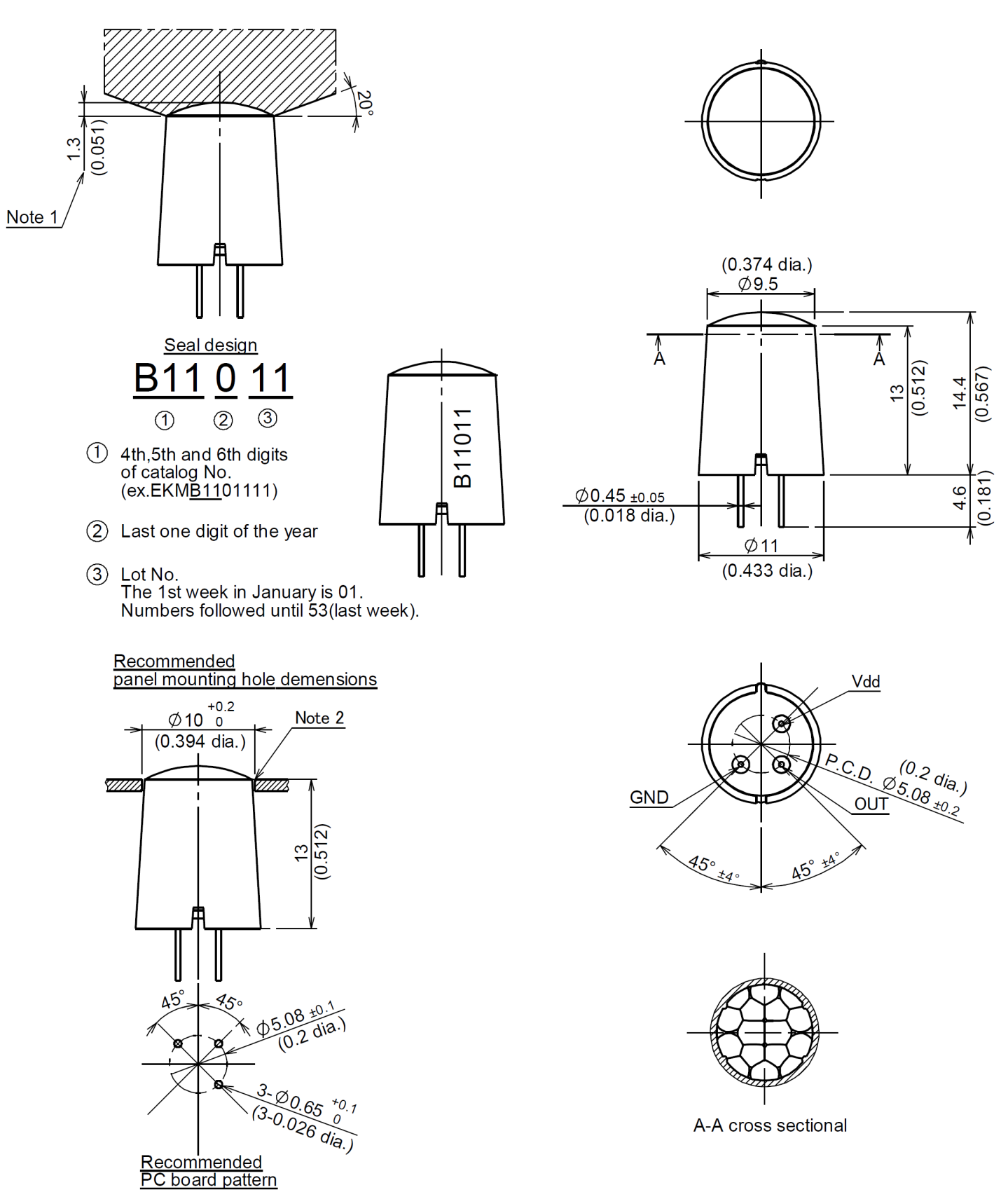 PANASONIC EKMB1293113 for sale