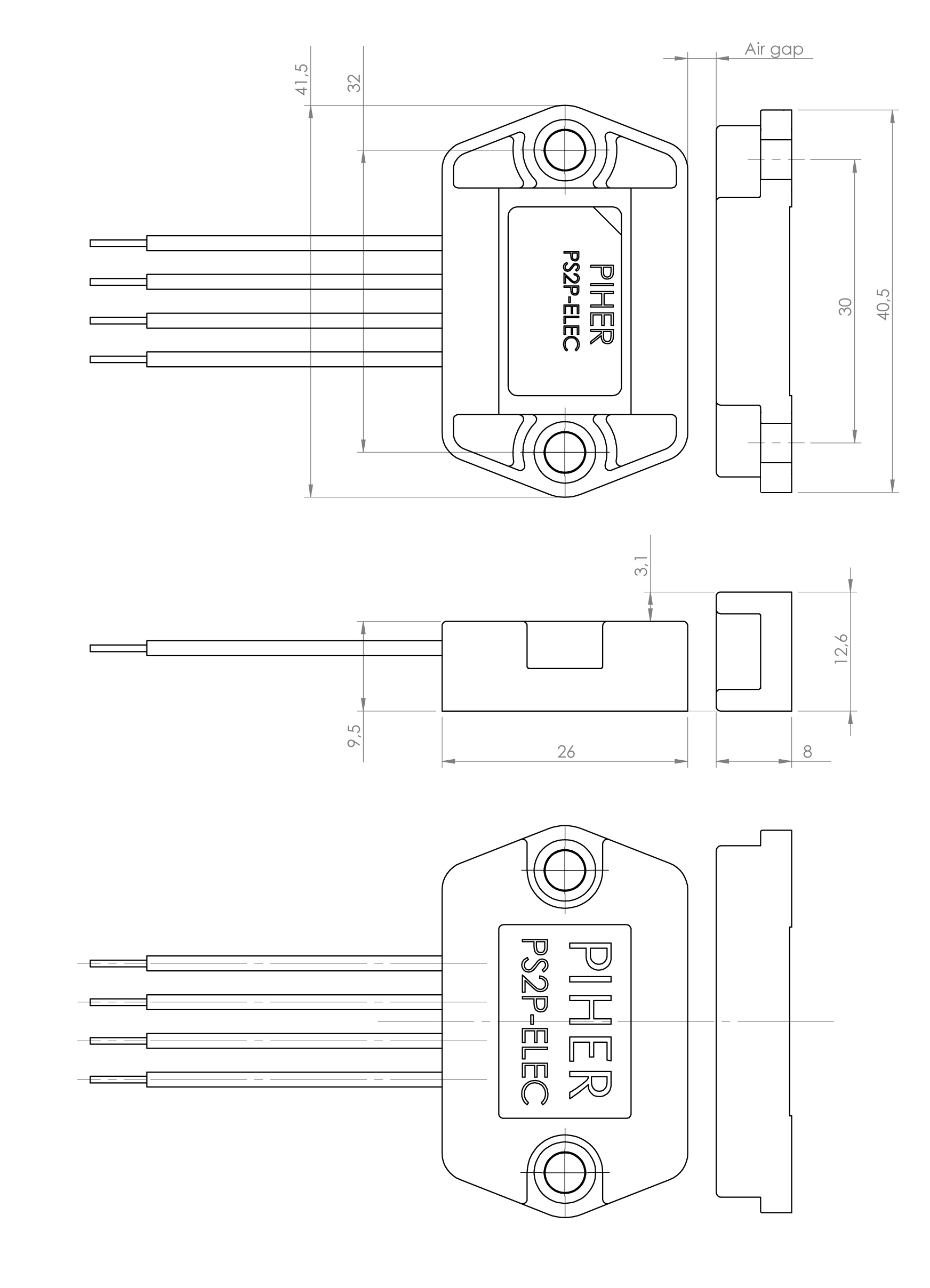 Amphenol PS2P-LIN-CE-M002-1A0-L0000-ELS120-05 for sale