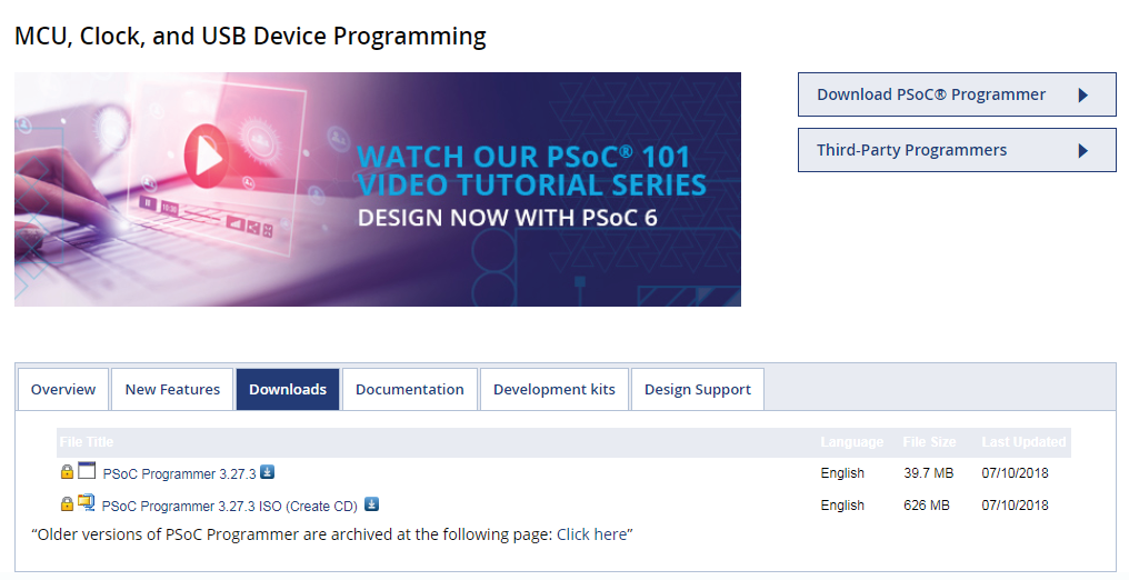 Infineon CY8CKIT-005-A for sale