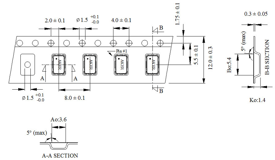 AKER TV53-30010S-20.950-R for sale