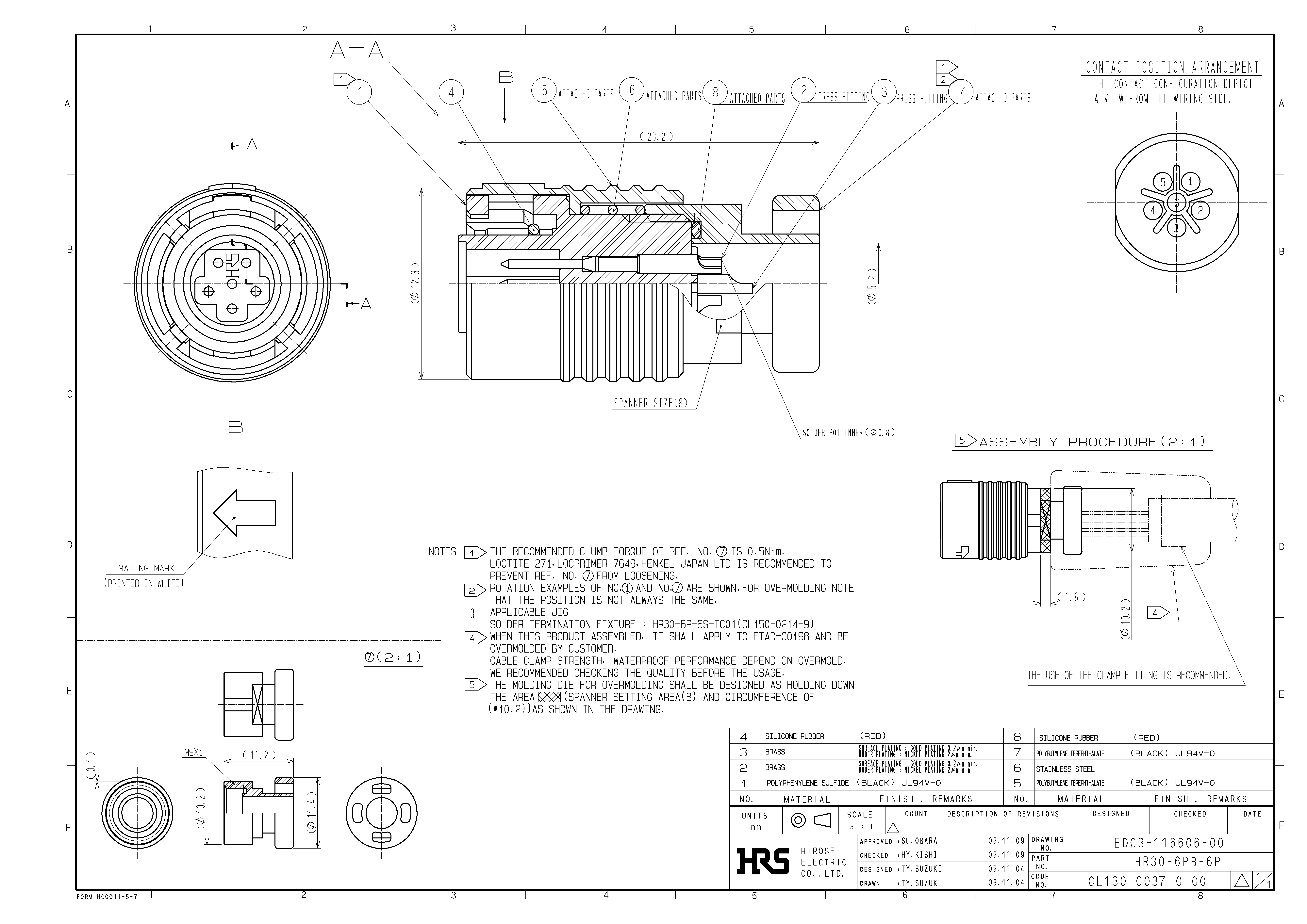 HRS HR30-6PB-6P for sale