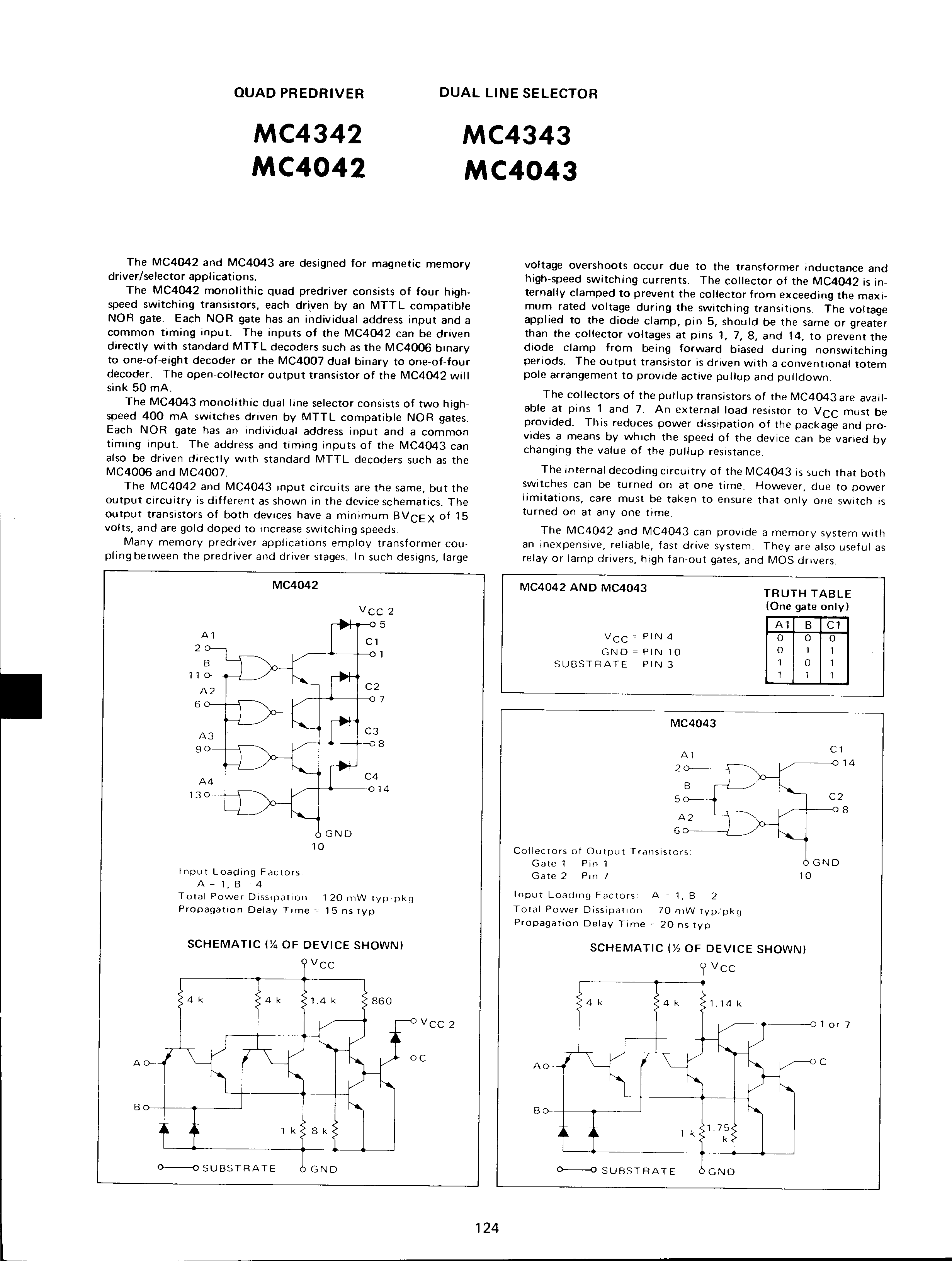 MOTOROLA MC4337F for sale