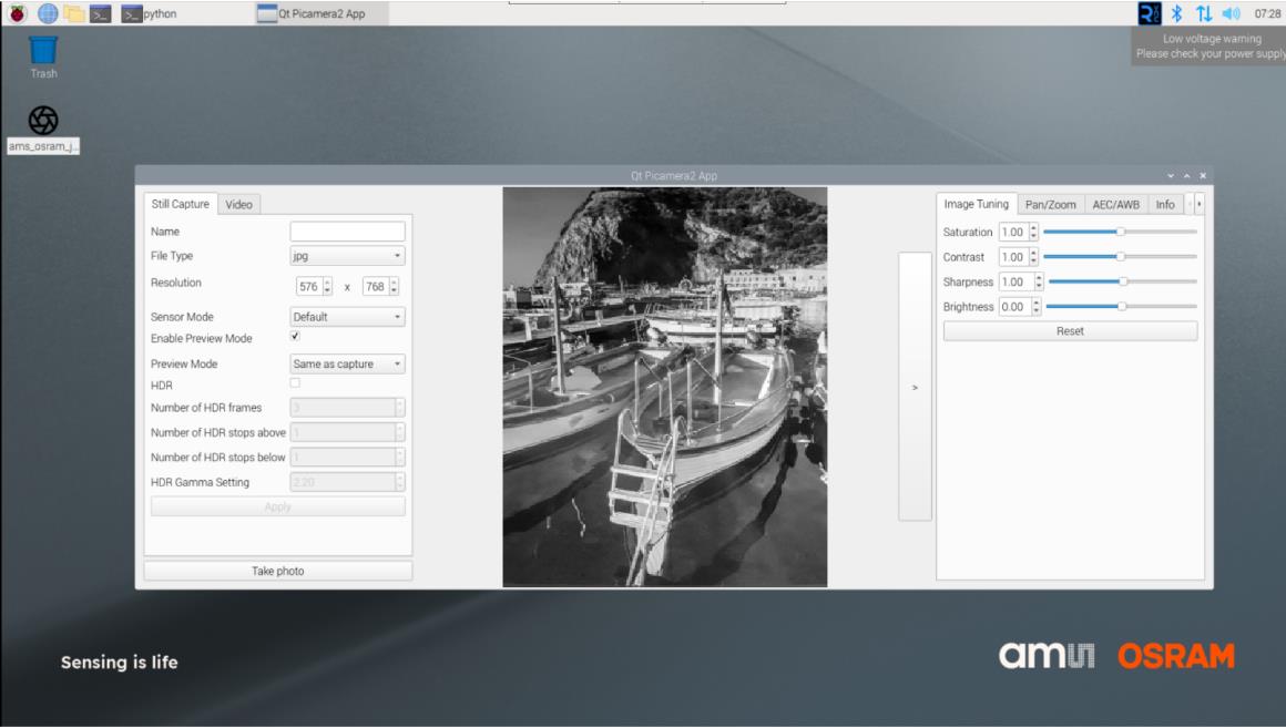 AMS MIRA220 RASPBERRY PI EVK for sale