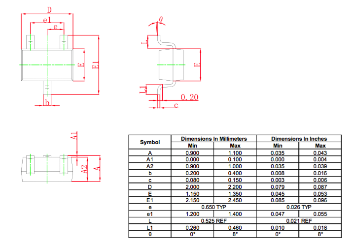 HUASHUO HSSN2N7002K for sale