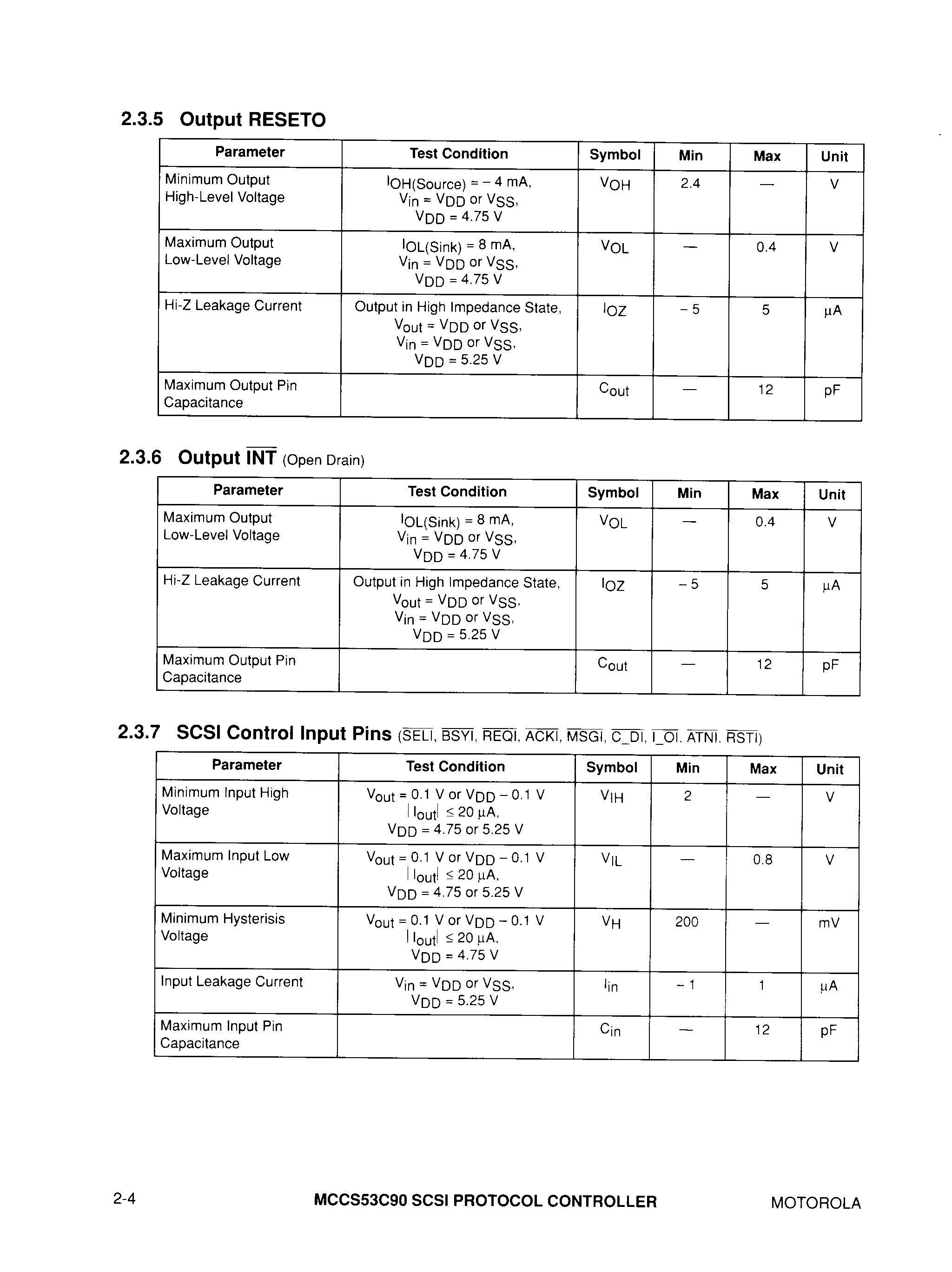 MOTOROLA MC68SEC000FU20B1 for sale