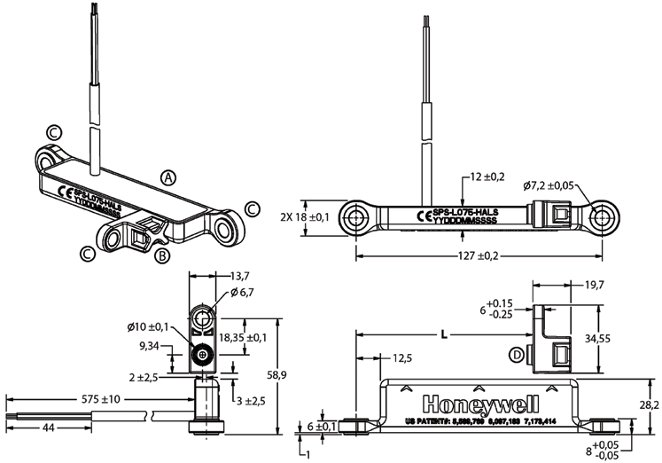 Honeywell SPS-L035-LATS for sale