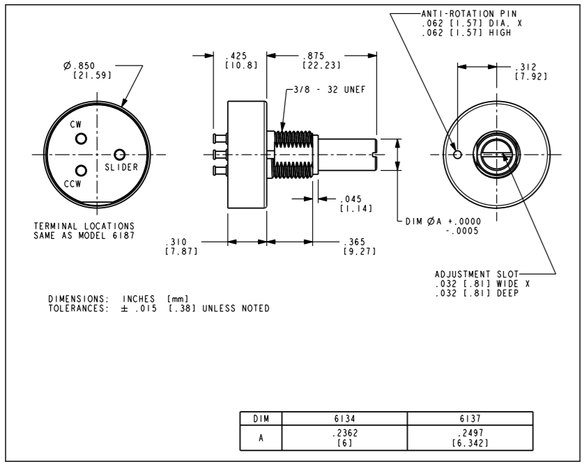 TT Electronics 6137R10KL1.0 for sale