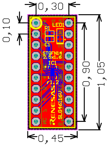 RENESAS SLG46116V-DIP for sale