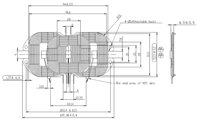 ABRACON AWCCA-107T52H40-C01-B for sale