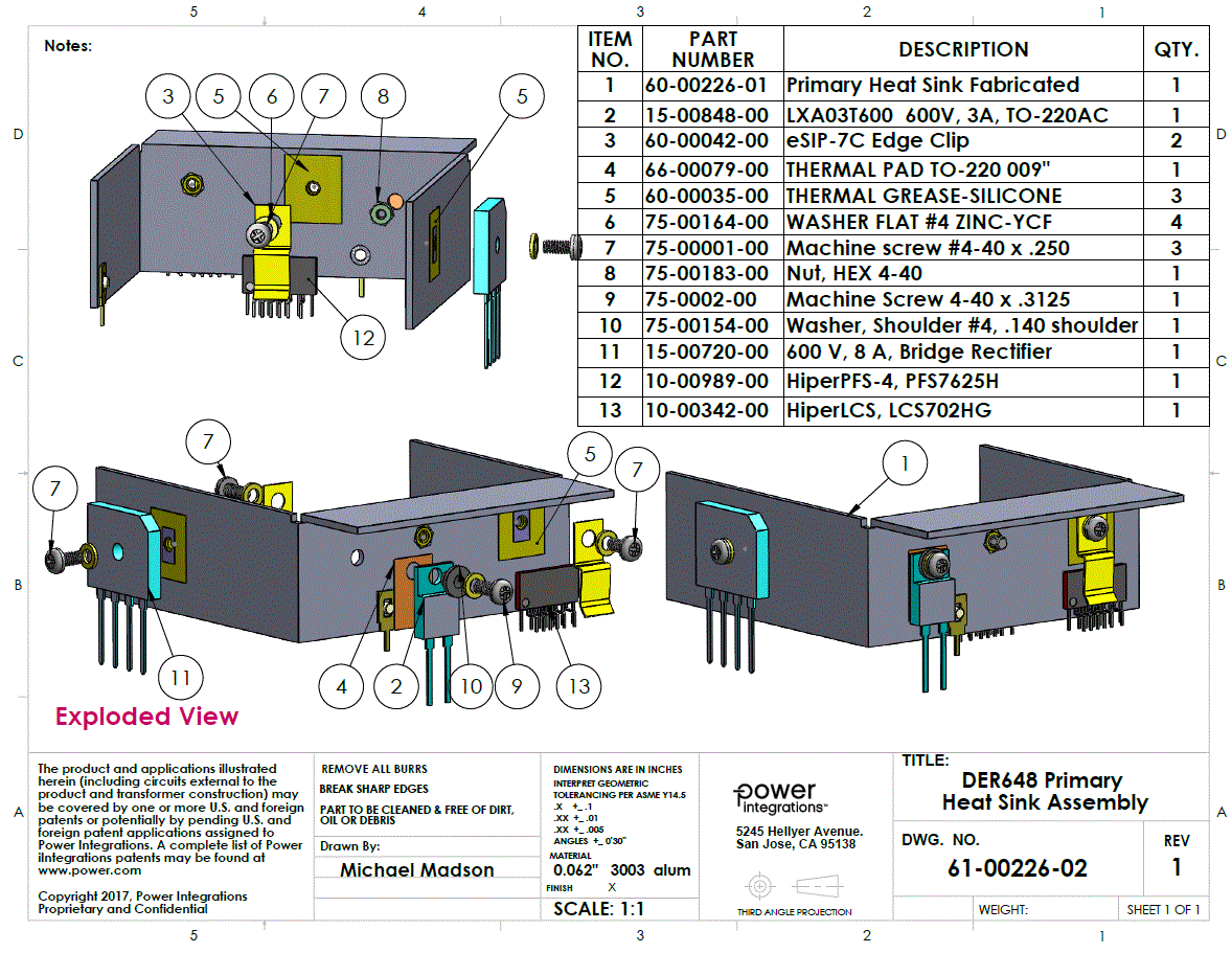 POWER INTEGRATIONS RDK-648 for sale