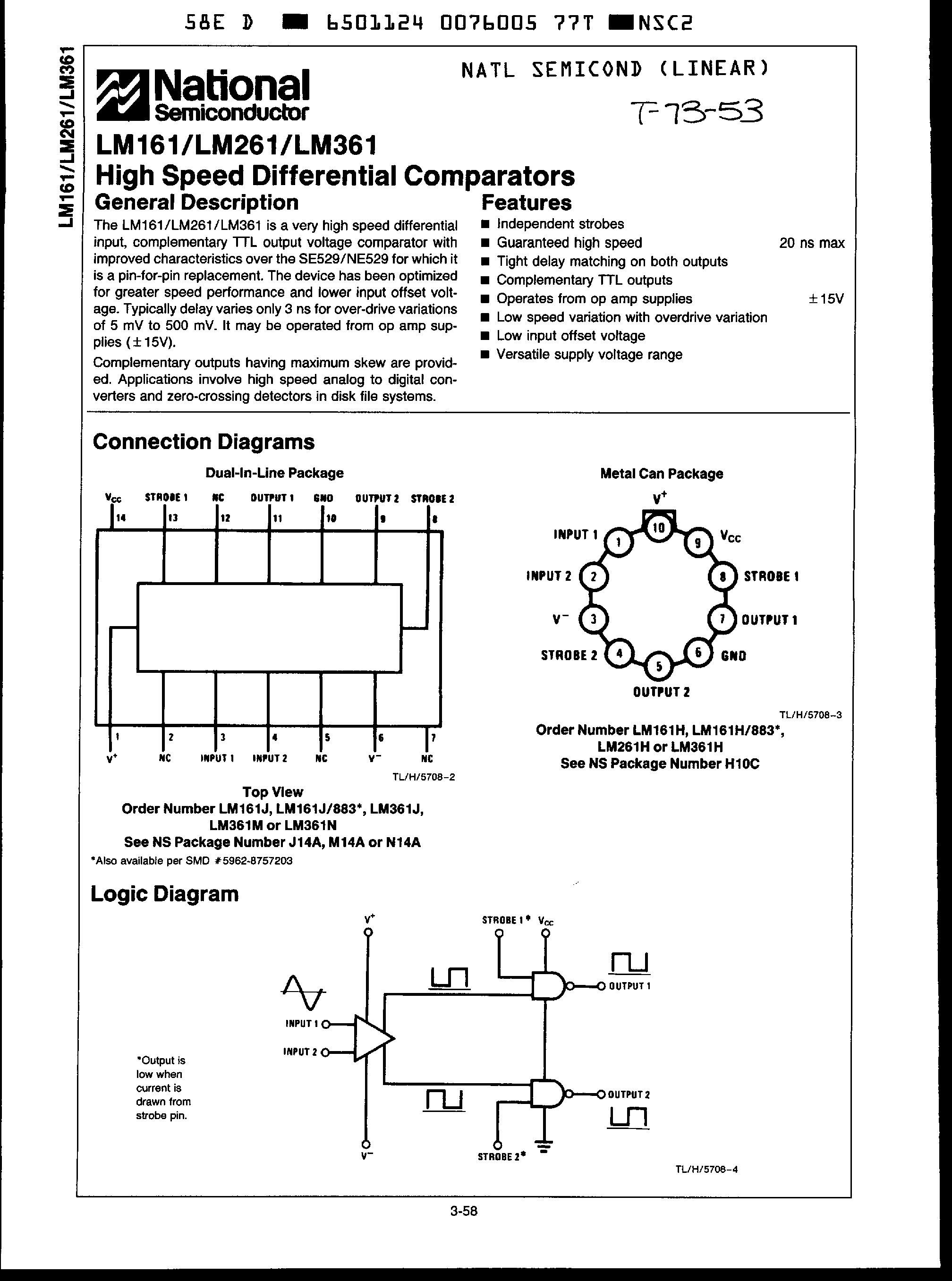 Rochester Electronics LM361J for sale