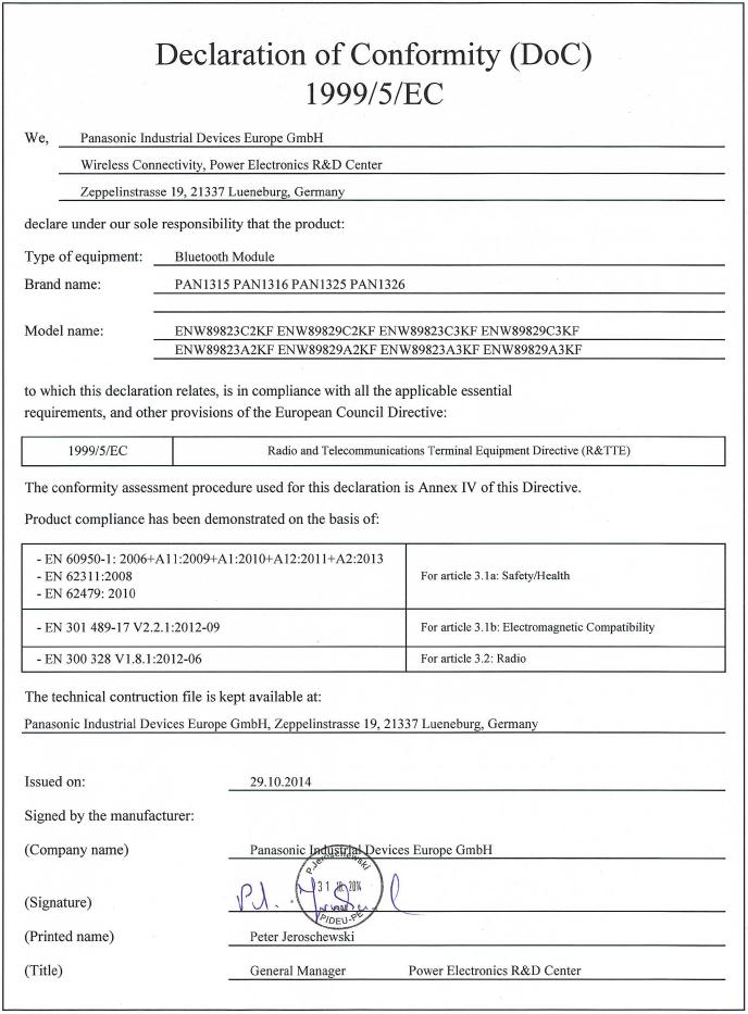 PANASONIC ENW-89827C2KF for sale