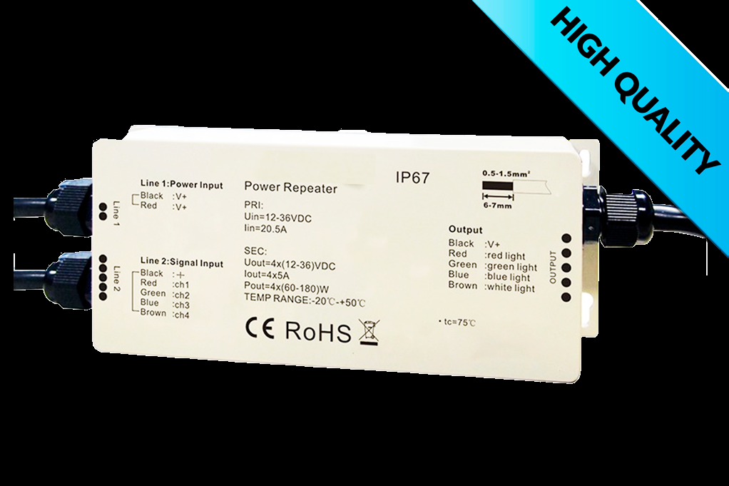 LED Lighting Inc LED-RGBW-AMP-WP for sale