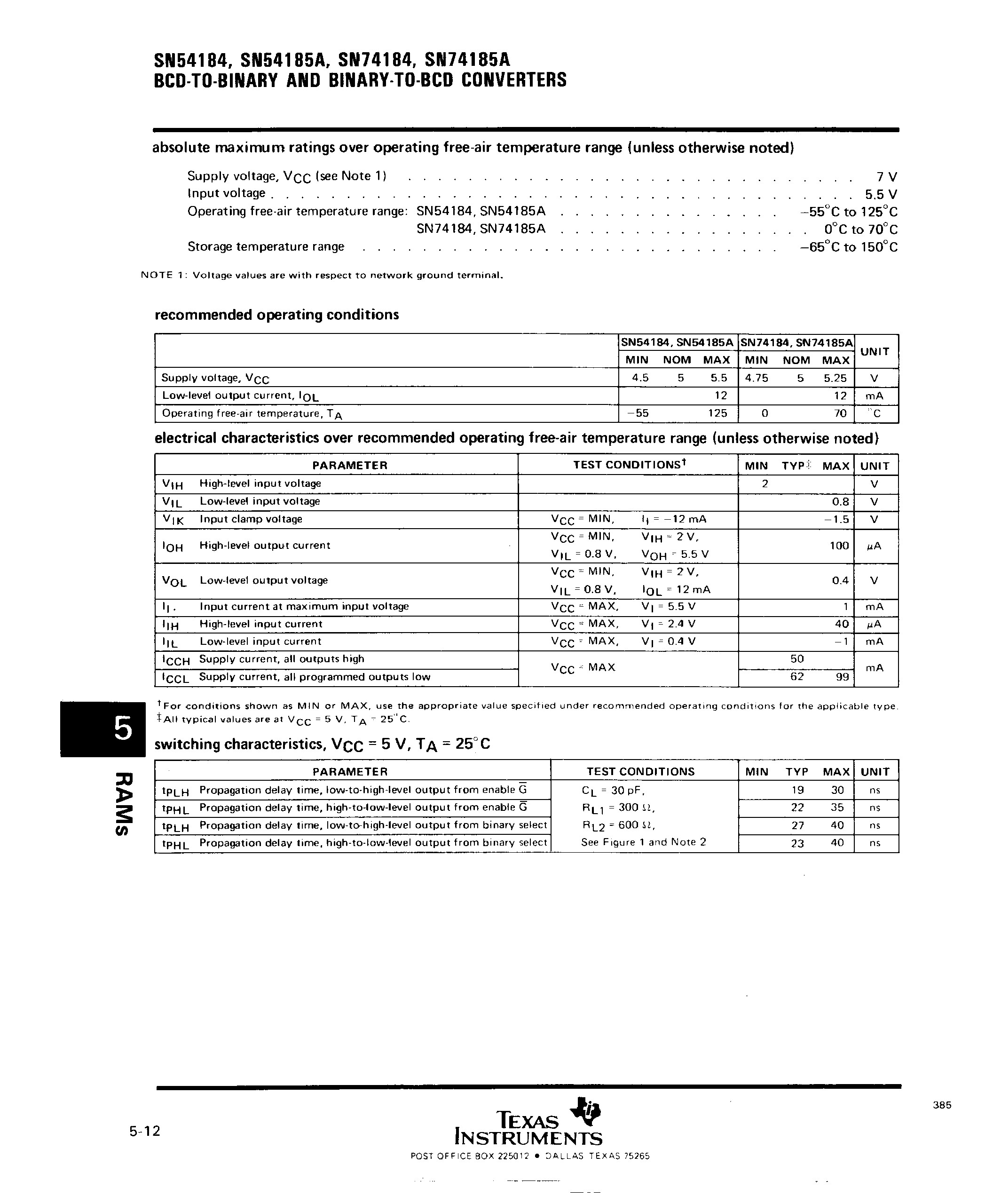 Rochester Electronics 54184J/B for sale