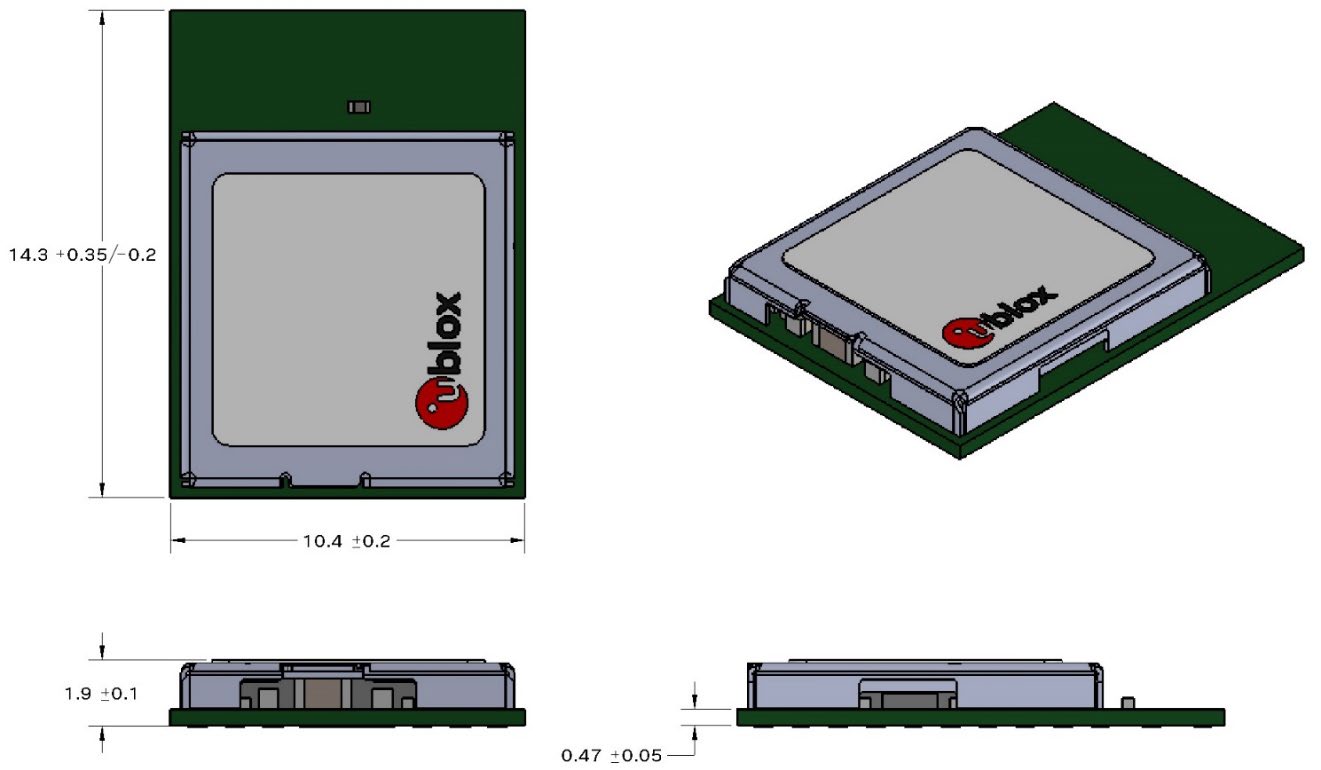 U-BLOX NORA-W366-00B for sale