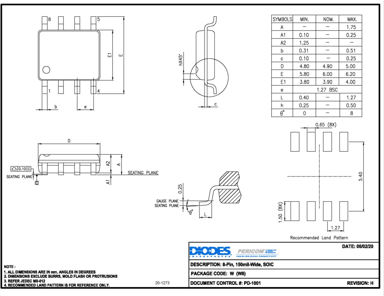 DIODES PT7C4302AWEX for sale