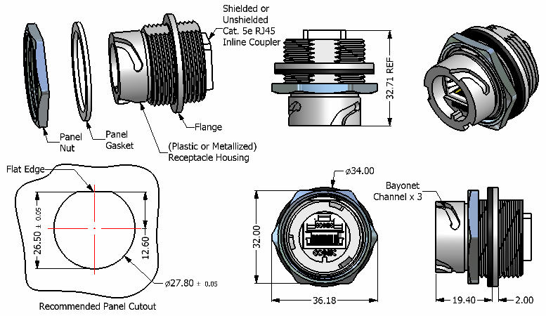 Amphenol 17-10044 for sale