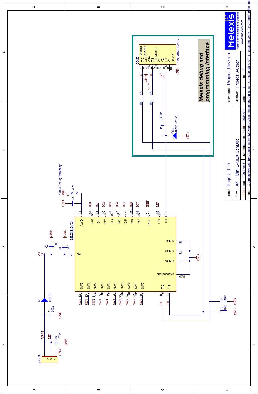 Melexis MLX80104KLQ-DAG-000-SP for sale