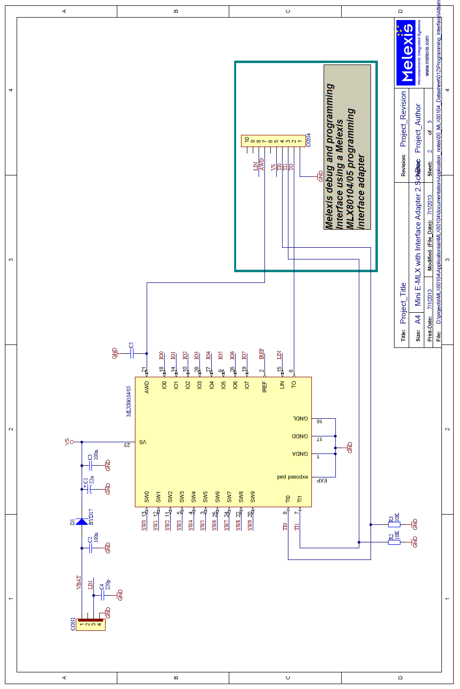 Melexis MLX80104KLQ-DAG-000-SP for sale